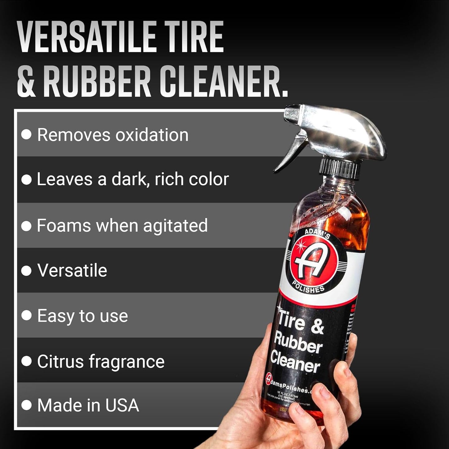 Adam's Tire & Rubber Cleaner