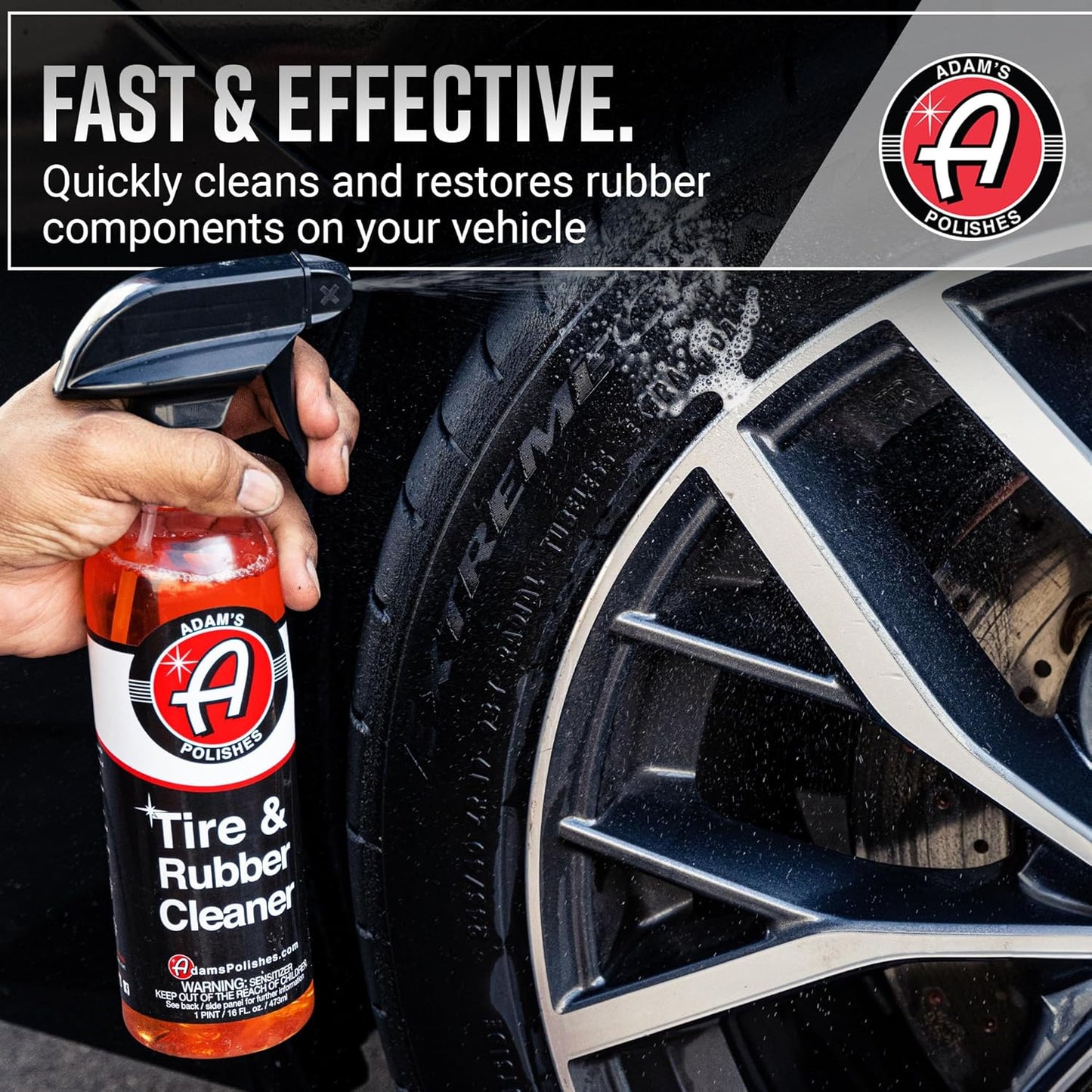 Adam's Tire & Rubber Cleaner