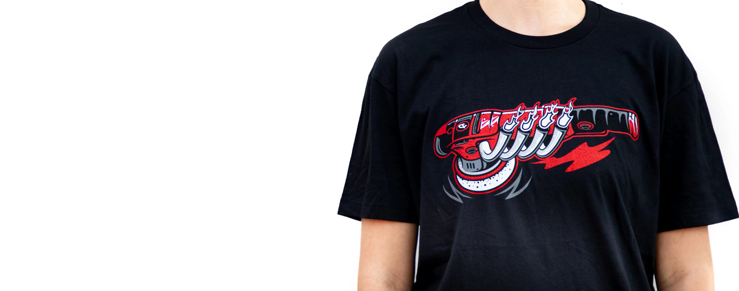 Adam's Fast Polishing Black T-Shirt