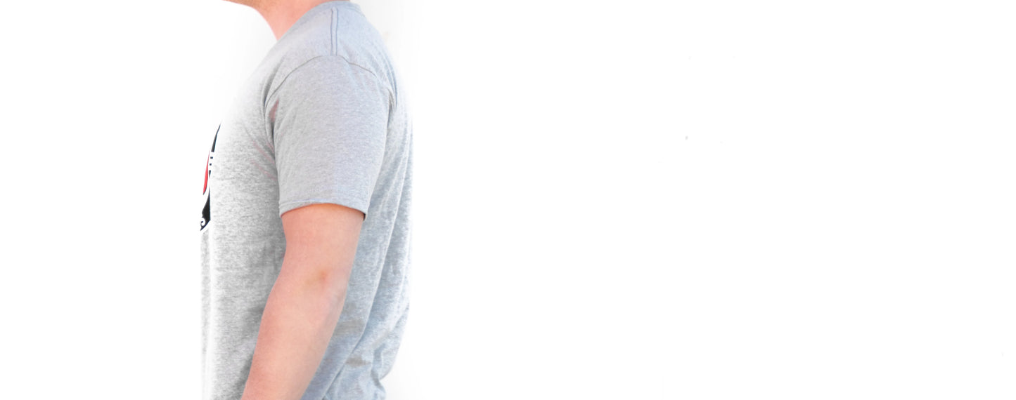 Adam's Melting Logo Grey T-Shirt