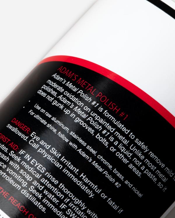 ملمع المعادن من آدمز #1/2 16 أونصة