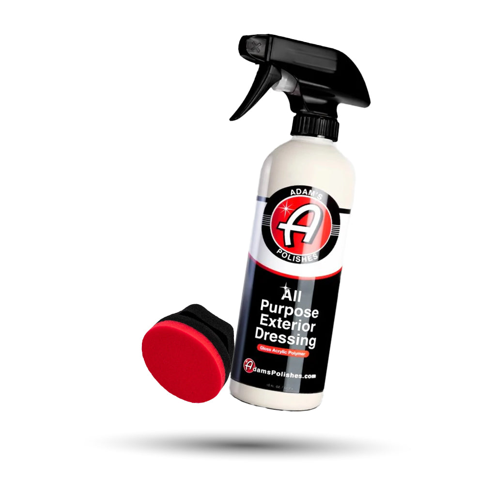 Adam’s All Purpose Exterior Dressing with Red Hex Grip Applicator Bundle