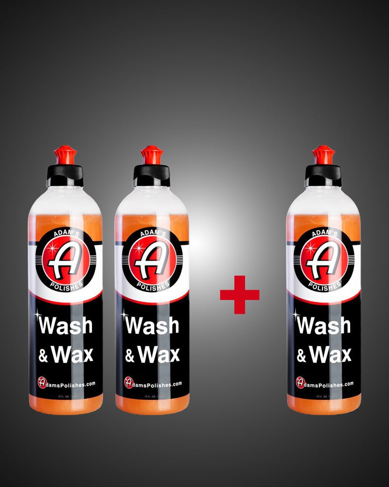 BUY 2 GET 1 FREE - Wash & Wax