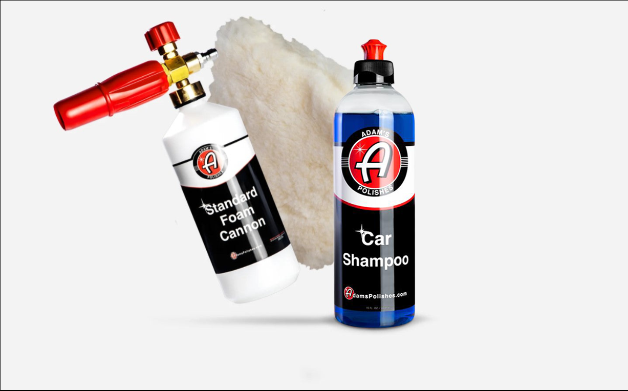 Adam's Foam Canoon and Car Shampoo