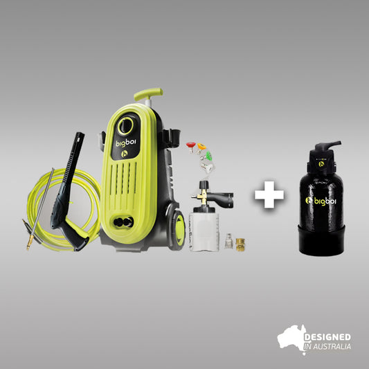 iBigBoi Washr Flo with D-IONIZR GO Bundle.