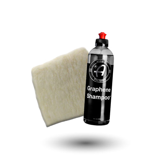 Adam’s Graphene Shampoo and Wash Pad Bundle