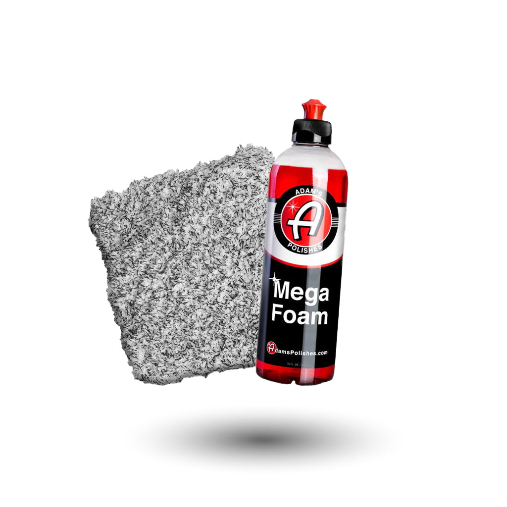 Adam’s Mega Foam & Microfiber Wash Sponge Bundle