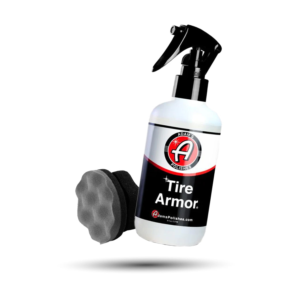 Adam's Tire Armor with Pro Tire Hex Grip Applicator Bundle (For Tires & Trim)