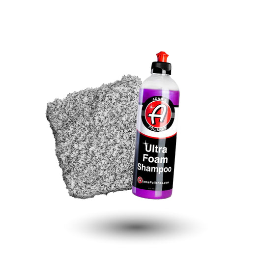 Adam's Ultra Foam and Microfiber Wash Sponge Bundle