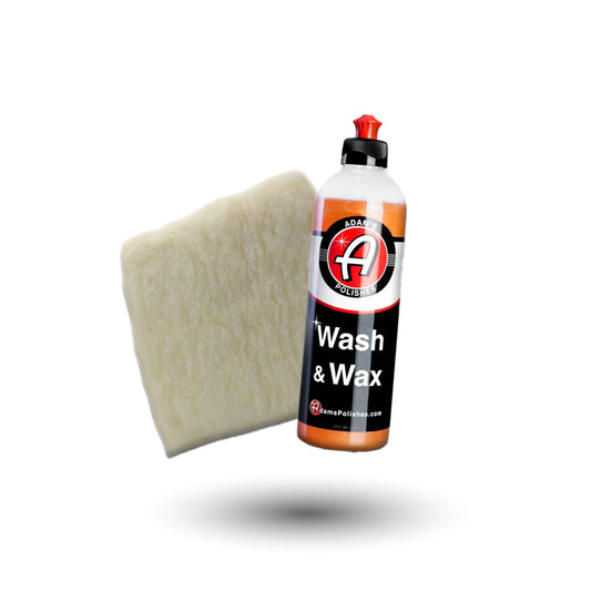 Adam’s Wash & Wax with Wash Pad Bundle