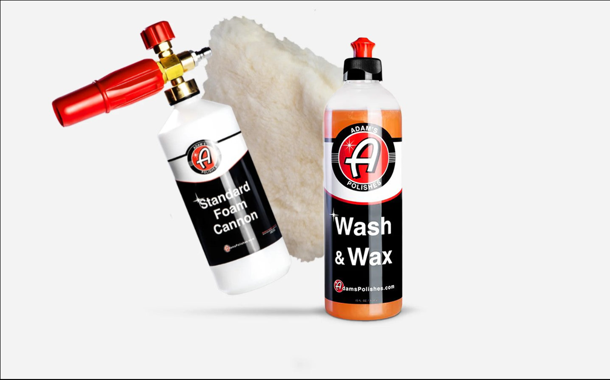 Adam's Foam Cannon and Wash & Wax