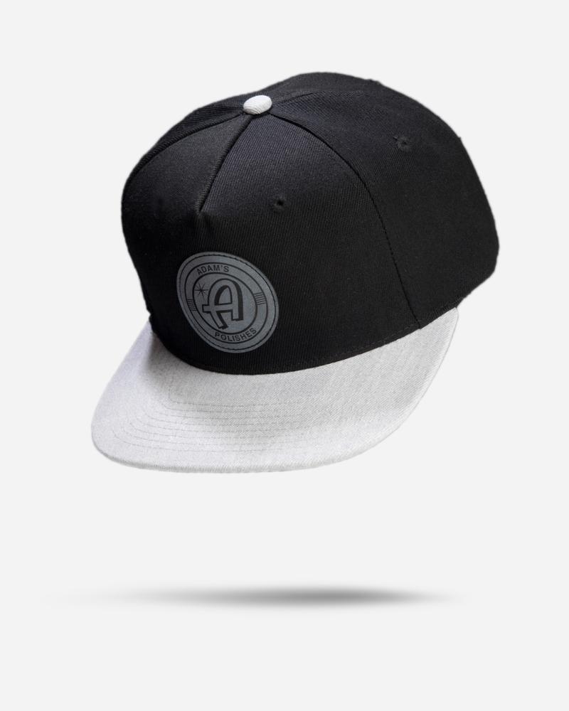 Adam's Black/Gray Snapback - Black Patch