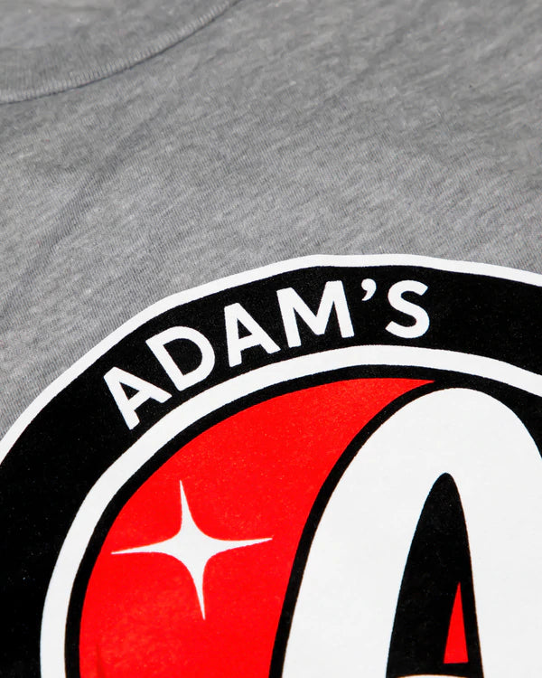 Adam's Melting Logo Grey T-Shirt